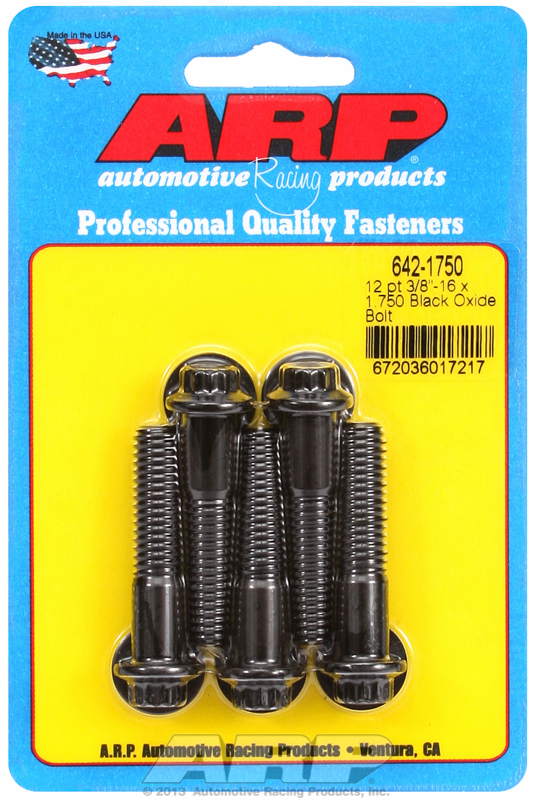 ARP S/S Bolt Kit - 12pt (5) 3/8-16 x .500 ARP S/S Bolt Kit - 12pt (5) 3/8-16 x .500