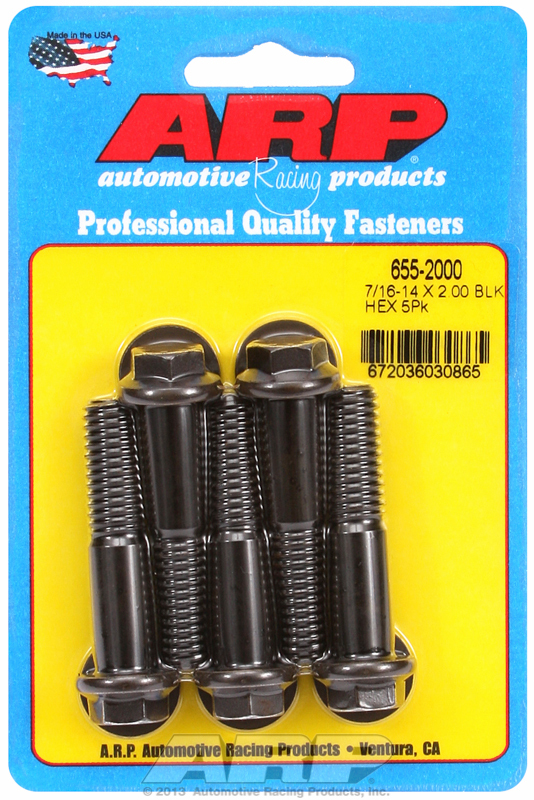 ARP Bolt Kit - 12pt - 5pk 3/8-16 x 4.250 ARP Bolt Kit - 12pt - 5pk 3/8-16 x 4.250