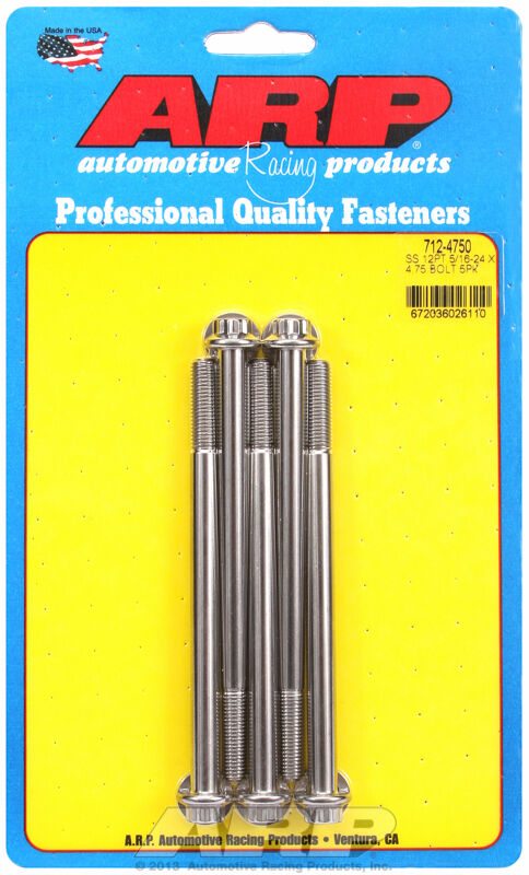 ARP FOR 5/16-24 x 4.750 12pt SS bolts, ARP, ARP-712-4750