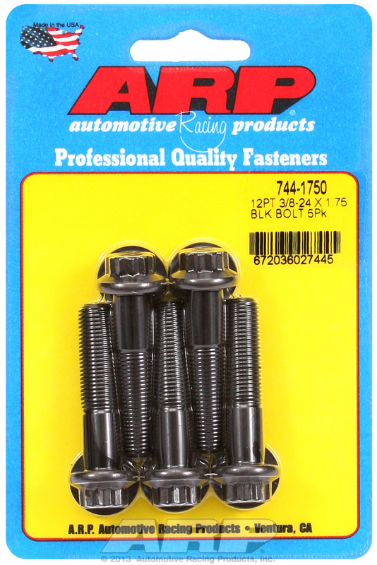 ARP Bolt Kit - 12pt - 5pk 3/8-16 x 4.250 ARP Bolt Kit - 12pt - 5pk 3/8-16 x 4.250
