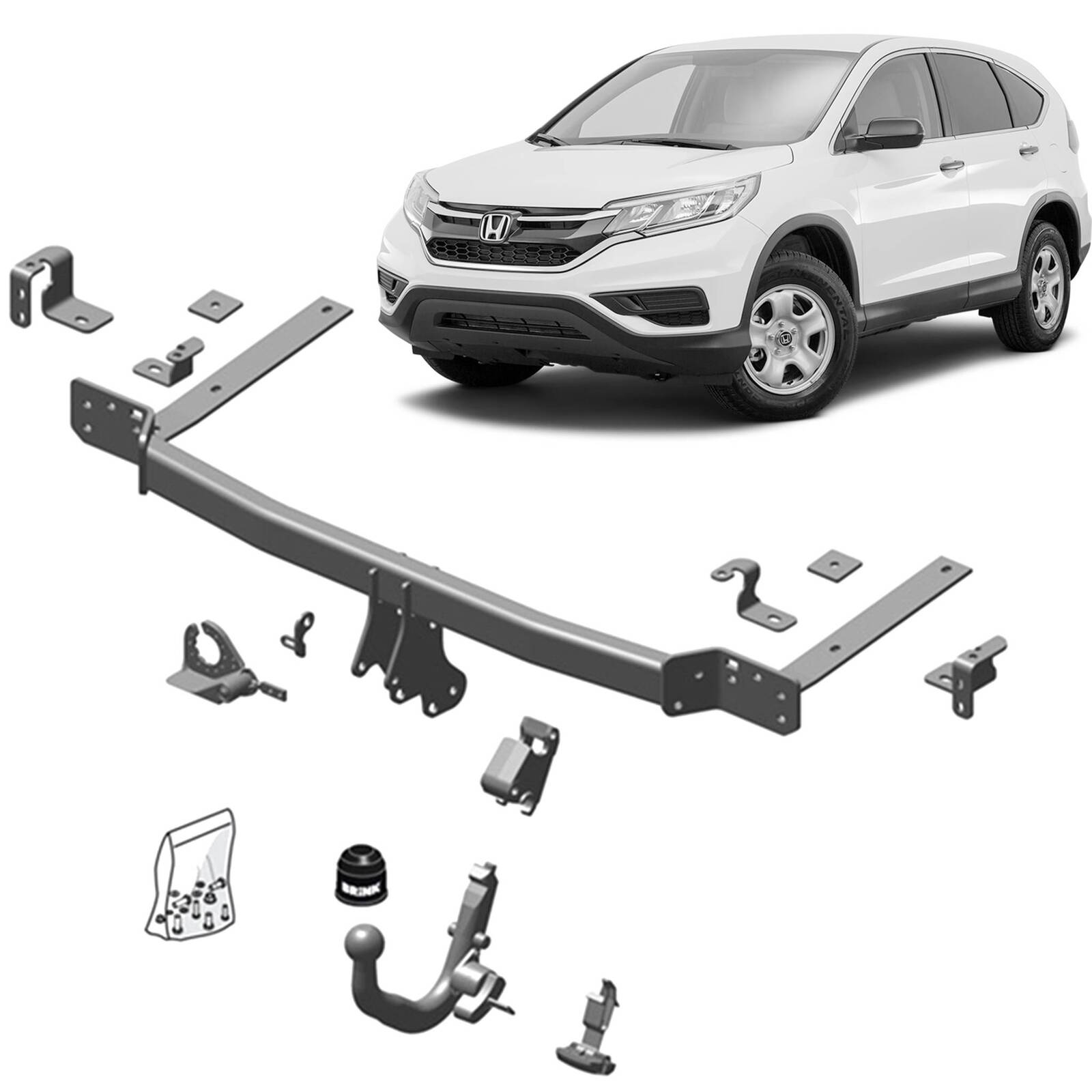 Crv tow bar deals