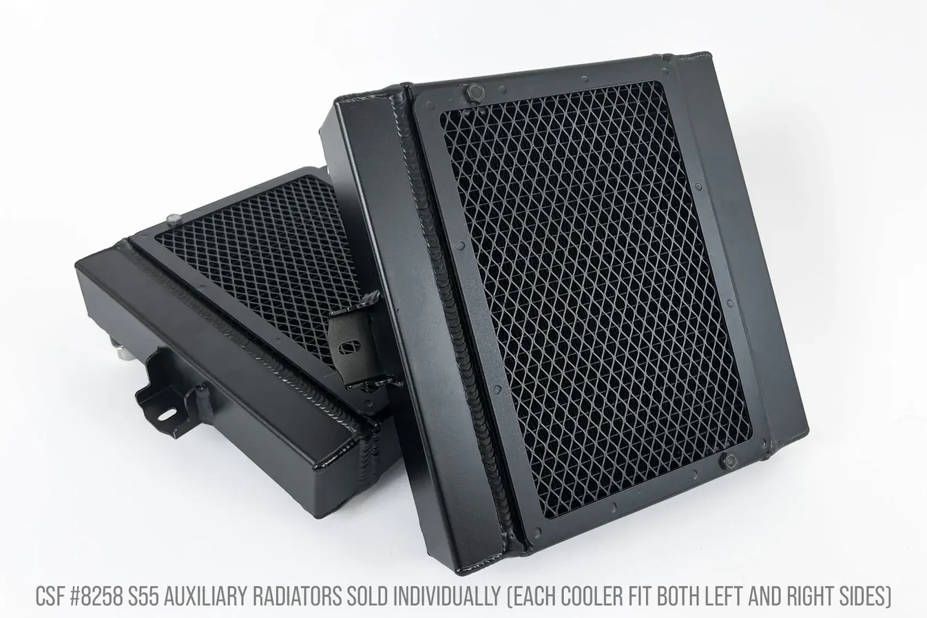 CSF Racing Auxiliary Radiator w/ Rock Guard BMW M3/M4/M2 Comp F8X