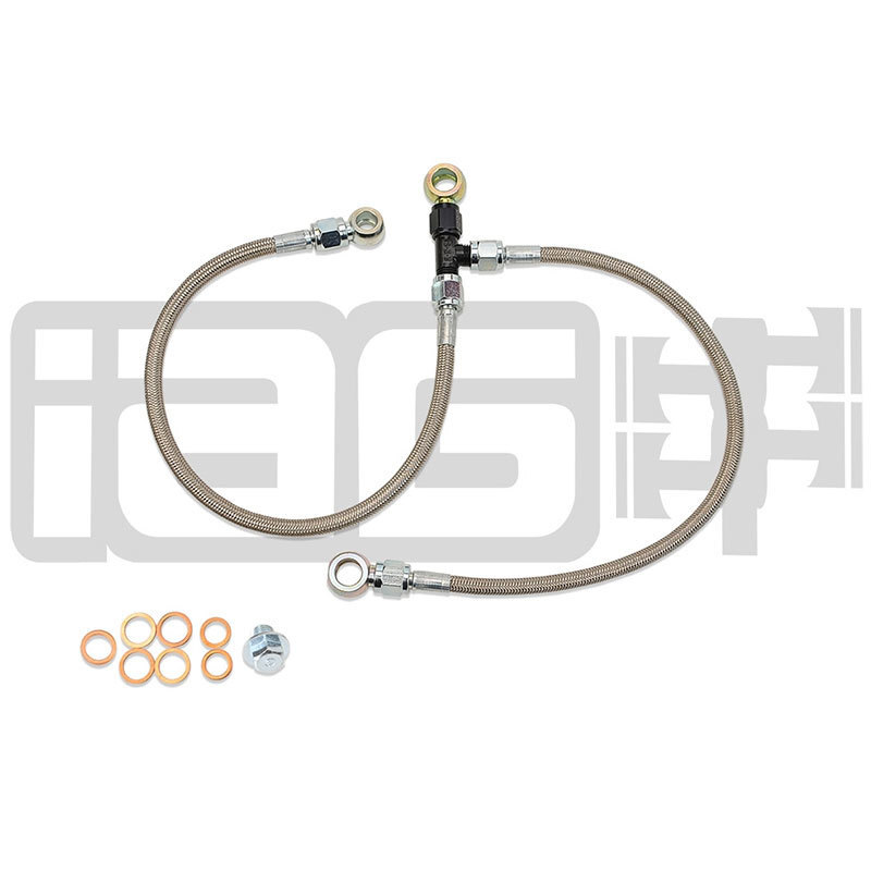 IAG Performance Stock Location Turbo Oil Feed + AVCS Line for (WRX 06 ...