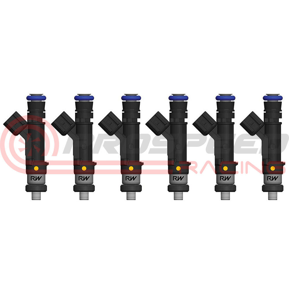 R28 Injector Raceworks Set of 4 980cc Full Length Fuel Injectors 14mm/Denso for ...