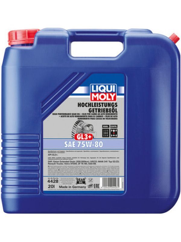 Liqui Moly High Performance Gear Oil 75W80 GL3+ 20L