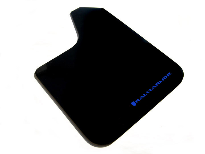 Rally Armor for Universal BASIC Mud flap Blue logo