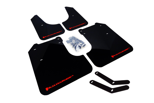 Rally Armor for 2.5i & WRX Mud flap Blue logo (08-11)