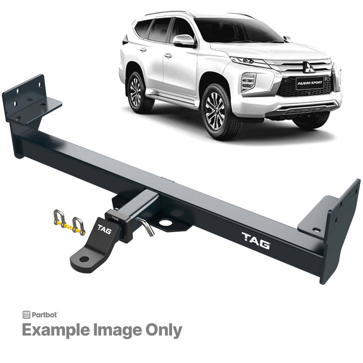 TAG HEAVY DUTY TOWBAR for Mitsubishi Pajero Sport 12 2015 on