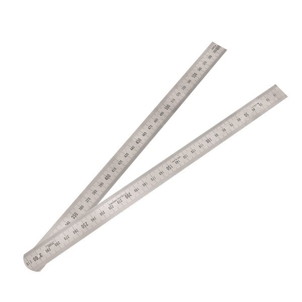 150mm 150MSE TOLEDO Stainless Steel Double Sided Rule Metric