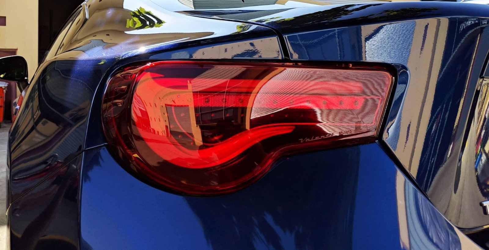 VALENTI SMOKE RED LED TAIL LIGHT FOR TOYOTA 86 GTS SUBARU BRZ