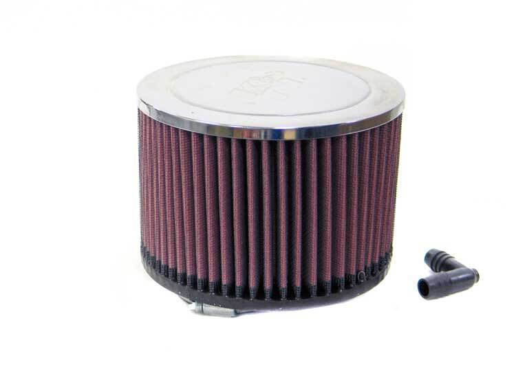 RU-5040 K&N Universal Clamp-On Air Filter