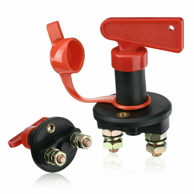 Master Isolation Switch Proflow Master Battery Isolator Switch 2 Position On-Off Detachable Key ...