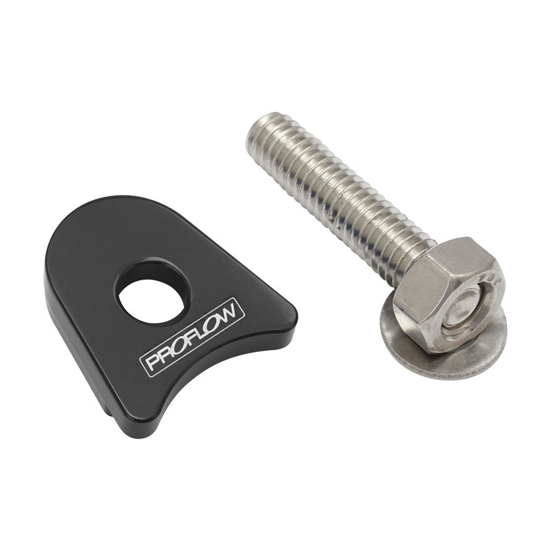 Proflow Distributor HoldDown Clamp For Ford SB Billet Aluminium Black