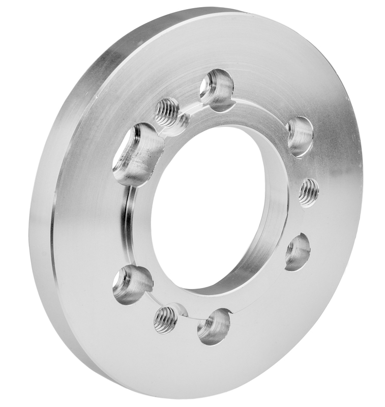 Proflow Gilmer Billet Crank Pulley Spacer Short For Chrysler Silver