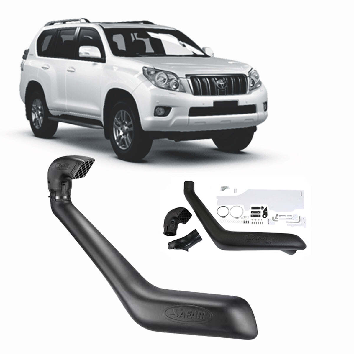 Safari Snorkel for Toyota Prado 150 Series MY18 2.8L 1GDFTV