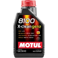 MOTUL General Servicing  8100 X-CLEAN GEN2 5W-40  12 _ 1L 