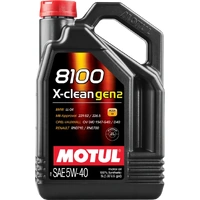 MOTUL General Servicing  8100 X-CLEAN GEN2 5W-40  4 _ 5L 