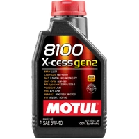 MOTUL General Servicing  8100 X-CESS GEN2 5W-40  12 _ 1L 
