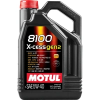 MOTUL General Servicing  8100 X-CESS GEN2 5W-40  4 _ 5L 