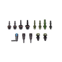 Radium AN Male Flare to Hose Barb Fitting