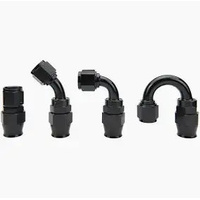 Radium 8AN PTFE Hose End Black
