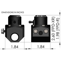 Radium FPD-R/FPD-XR Inline Fuel Pulse Damper Kit