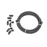 Radium 6AN Universal DIY PTFE Hose Kit Black