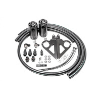 Radium Dual Fluid Lock Catch Can Kit - Subaru BRZ/Toyota 86