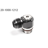 Radium V2 AN ORB to AN Male Flare Low Profile Swivel Banjo Fittings