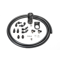 Radium Single Catch Can, 8An Kit, Fluid Lock