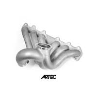 ARTEC Performance  Toyota 2JZ-GTE 70mm V-band Exhaust Manifold SKU:2JZ-GTE-70MM-VBAND-EX