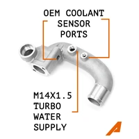 ARTEC Performance Toyota 2JZ-GTE Upper Water Outlet Pipe