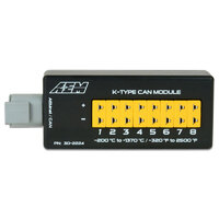 AEM 8-Channel K-Type Thermocouple EGT/Temperature Sensor Module AEM ELECTRONIC 30-2224