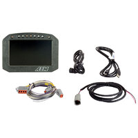 AEM CD-5FL Carbon Flat Panel Digital Racing Dash Display, Logging, No Internal GPS, AEM ELECTRONIC 30-5601F