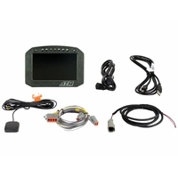 AEM CD-5F Carbon Flat Panel Digital Display with Internal Logging and Internal GPS