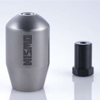 Nismo 40th GT Shift Knob Titanium - 10mm 5-Speed 40th Anniversary Special Parts