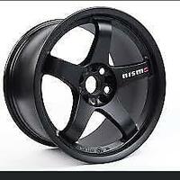 RAYS Nismo LMGT4 18x10.5 +15 pcd 5-114.3 Black NISMO engrave 4030s-Rsr47bk