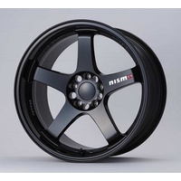 RAYS Nismo LMGT4 19x10.5 +15 pcd 5-114.3 Black NISMO engrave 4030s-rsr49bk