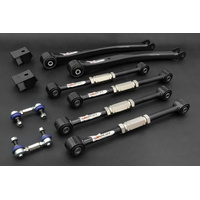 PILLOW BALL REAR ADJUSTABLE ARM SET BLACK (TRAILING/LATERAL) SUBARU IMPREZA WRX GC/GF/GM 92-00, GD/GG 01-06, STI GV/GF/GM 92-00, STI GD/GG 01-06
