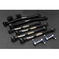 HARDENED RUBBER REAR ADJ. ARM SET BLACK (TRAILING/LATERAL) SUBARU IMPREZA WRX GC/GF/GM 92-00, GD/GG 01-06, STI GD/GG 01-06