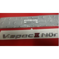 Genuine Nissan V-Spec II Nur Badge Fits Nissan Skyline R34 GTR 84896-AB060