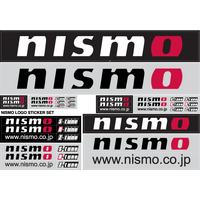 Nismo Logo A4 Size Sticker Decal Kit Set 99992-RN237