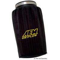 AEM 1-4001 Air Filter Wrap PREFILTER 6" BASE, 5-1/4" TOP, 9" HEIGHT