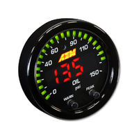 AEM X-Series Digital 150 PSI/10 BAR Oil Pressure Gauge