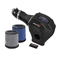 AFE Black Series Momentum Carbon Fiber Cold Air Intake System w/Dual Filter Media 52-72204-CF