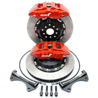 Alcon Rear Bolt On Big Brake Kit - BMW 1-Series Inc M E82 CAR69 Red (4-Piston) Caliper DBA 380x28mm Rotor 