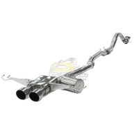 ALTA Catback Exhaust - Resonated 17+ Civic Type-R AHP-EXT-303BR