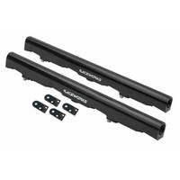 Raceworks Fuel Rails Black for Holden Commodore (LS2/LS3/L76/L77/L98 6L/6.2L)  ALY-017BK
