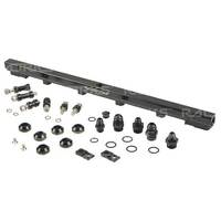 Raceworks Fuel Rail Black for Nissan Skyline R33/Stagea C34 S1 (RB25 Non-Neo)  ALY-029BK