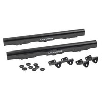 Raceworks Fuel Rails Black - HSV Commodore VE/Corvetted C6 (LS7 7.0L)  ALY-032BK